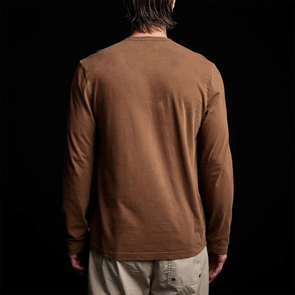 James Perse Shirts James Perse Mens Mlj335 Long Sleeve Crew Neck